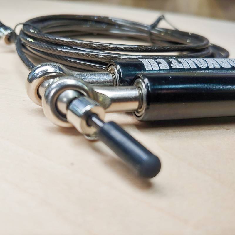 Speed rope WORKOUT aluminum - black