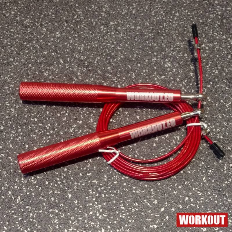 Speed rope WORKOUT aluminum - red