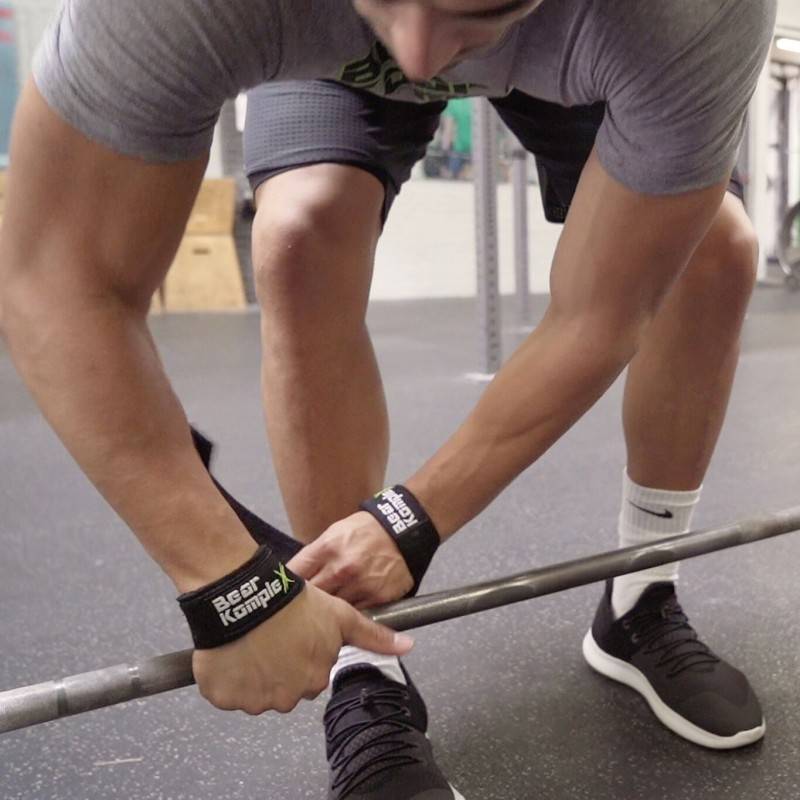 Bear KompleX Lifting Straps (Pair) -Black