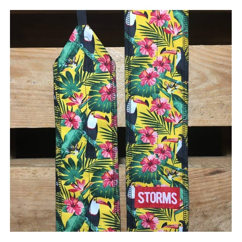 Zpevňovač zápěstí STORMS Wrist Wraps - Tucan Yellow