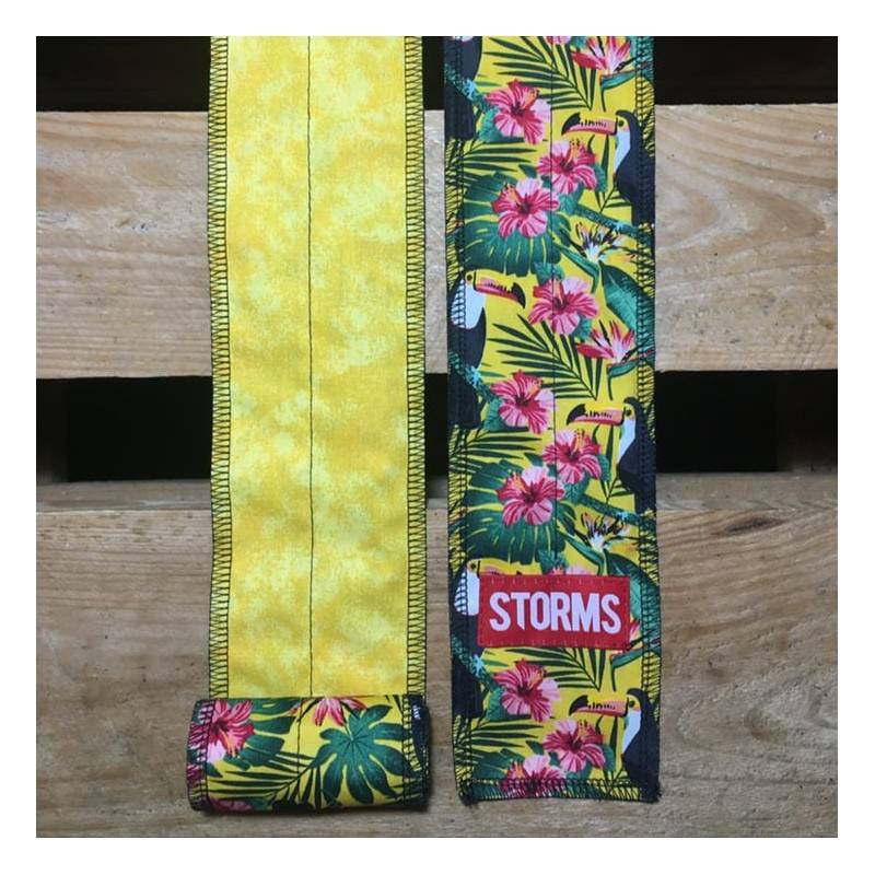 Zpevňovač zápěstí STORMS Wrist Wraps - Tucan Yellow