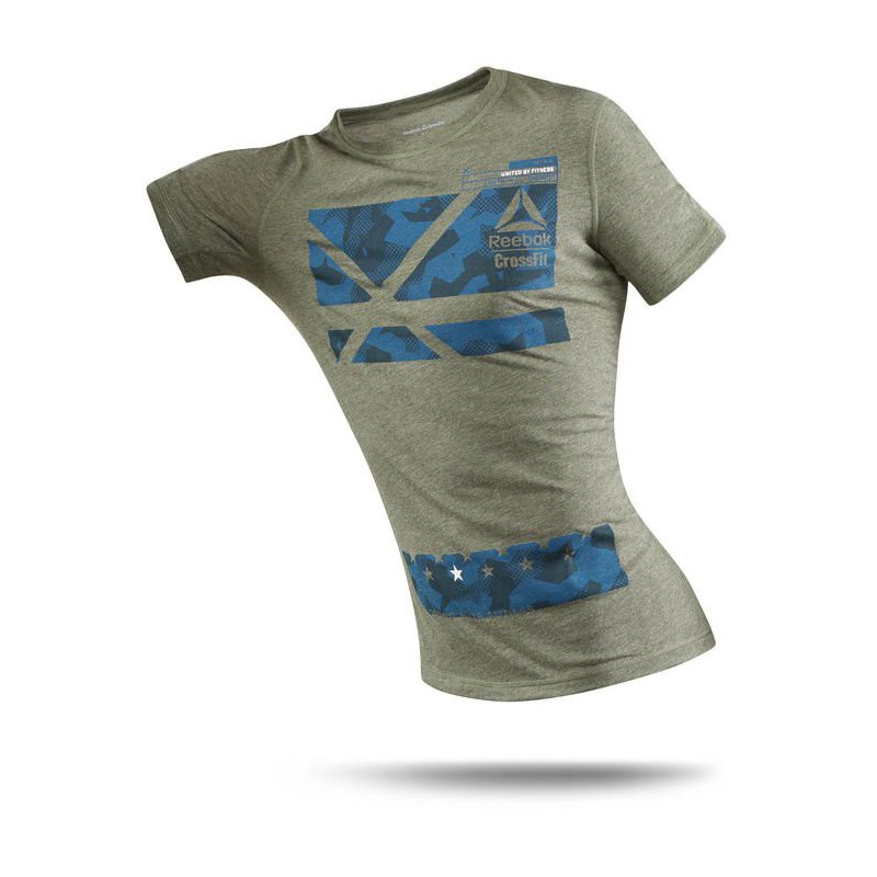 Pánské tričko crossfit POLY BLEND G1 BK1098