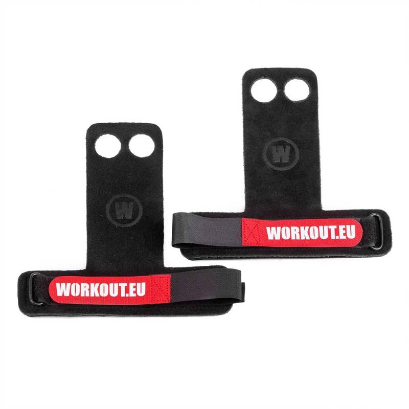 Gripps WORKOUT - 2 Finger - schwarz/Leder