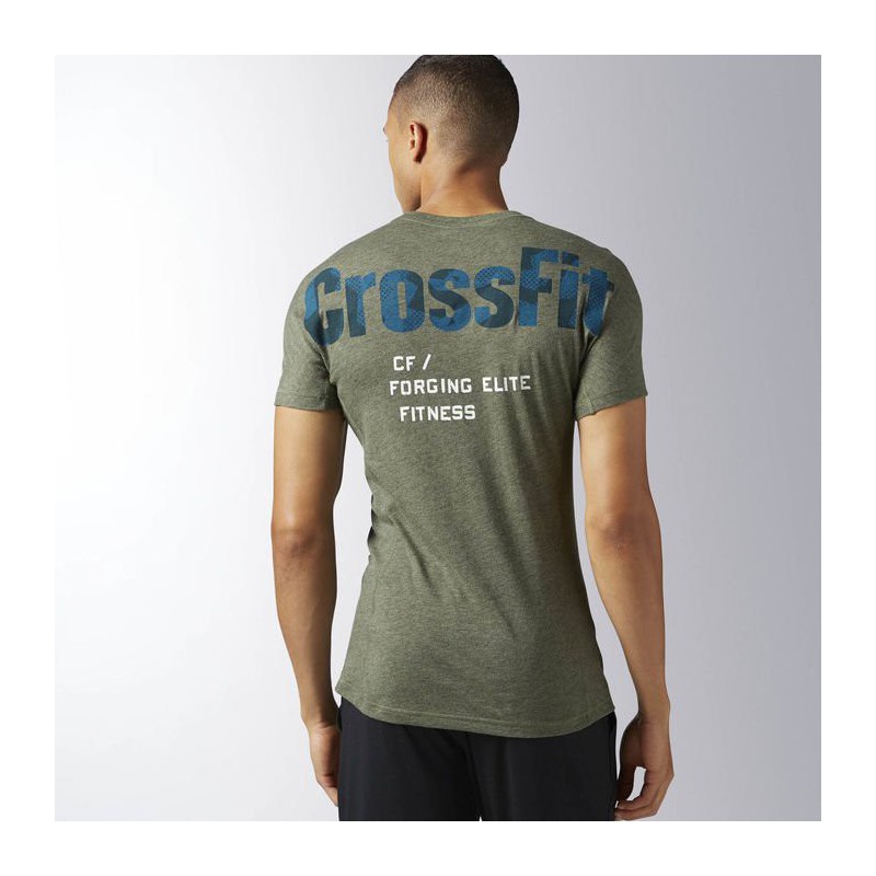 Pánské tričko crossfit POLY BLEND G1 BK1098