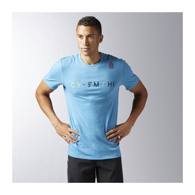 Crossfit tričko POLY BLEND G2 BK1100