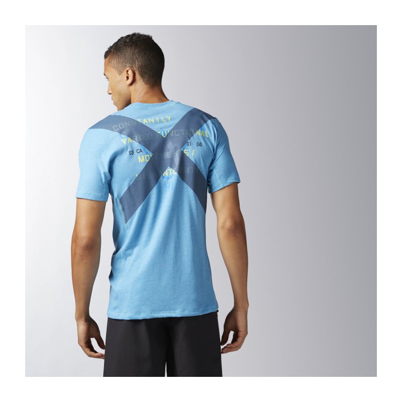 Crossfit tričko POLY BLEND G2 BK1100