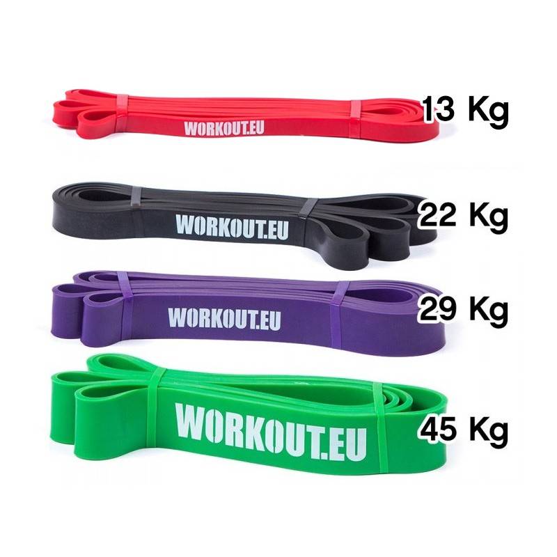 Convenient set of resistance gums - MEDIUM