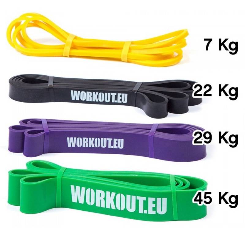 Výhodný set odporových gum - MEDIUM