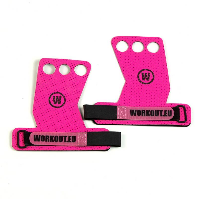 Grips WORKOUT - 3 holes - pink