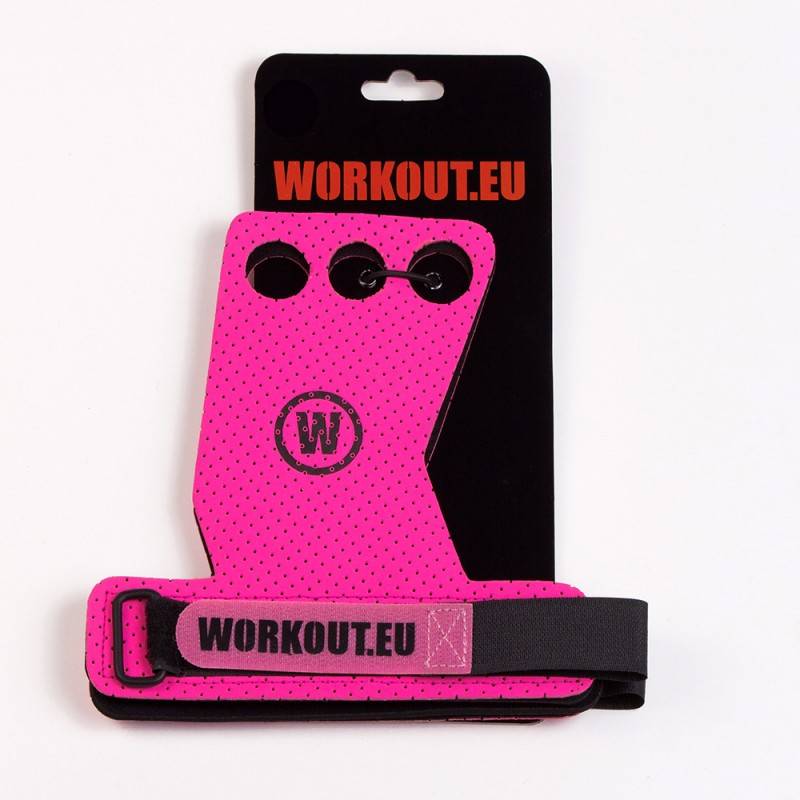 Mozolníky WORKOUT - 3 prstý - růžový