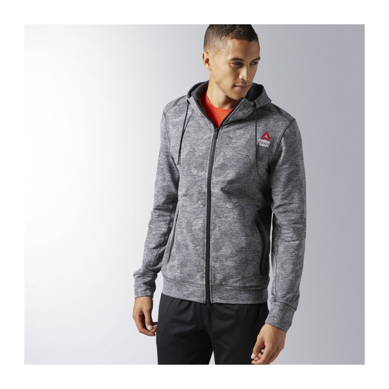 Pánská mikina CrossFit FLEECE FULL ZIP BK1132