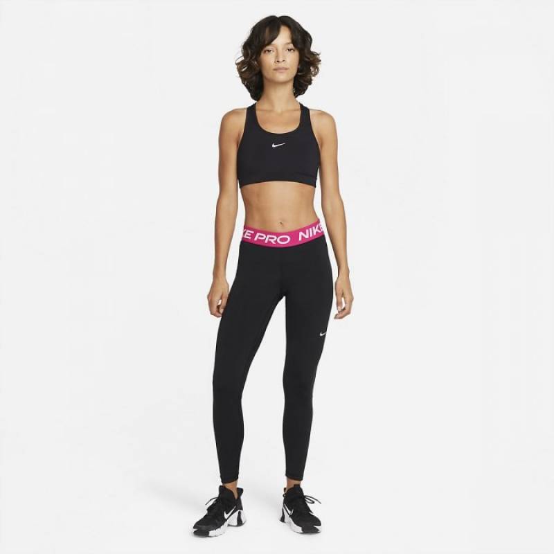 Woman Tight Nike Pro 365 - Černá/růžová