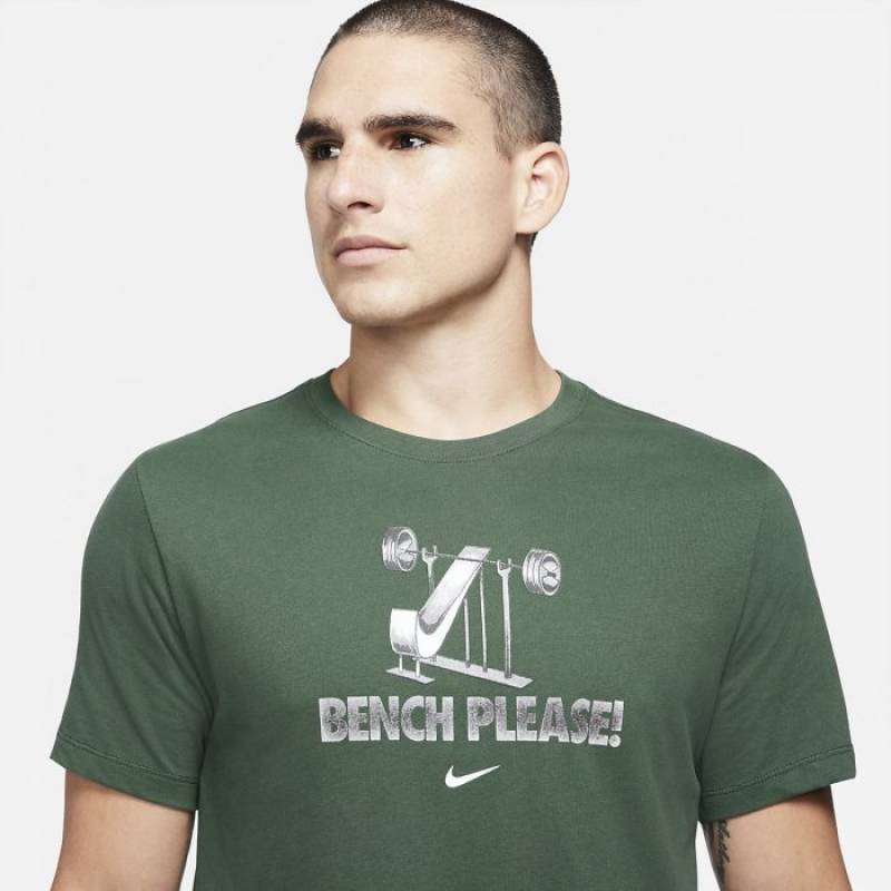 Man T-Shirt Nike - Green
