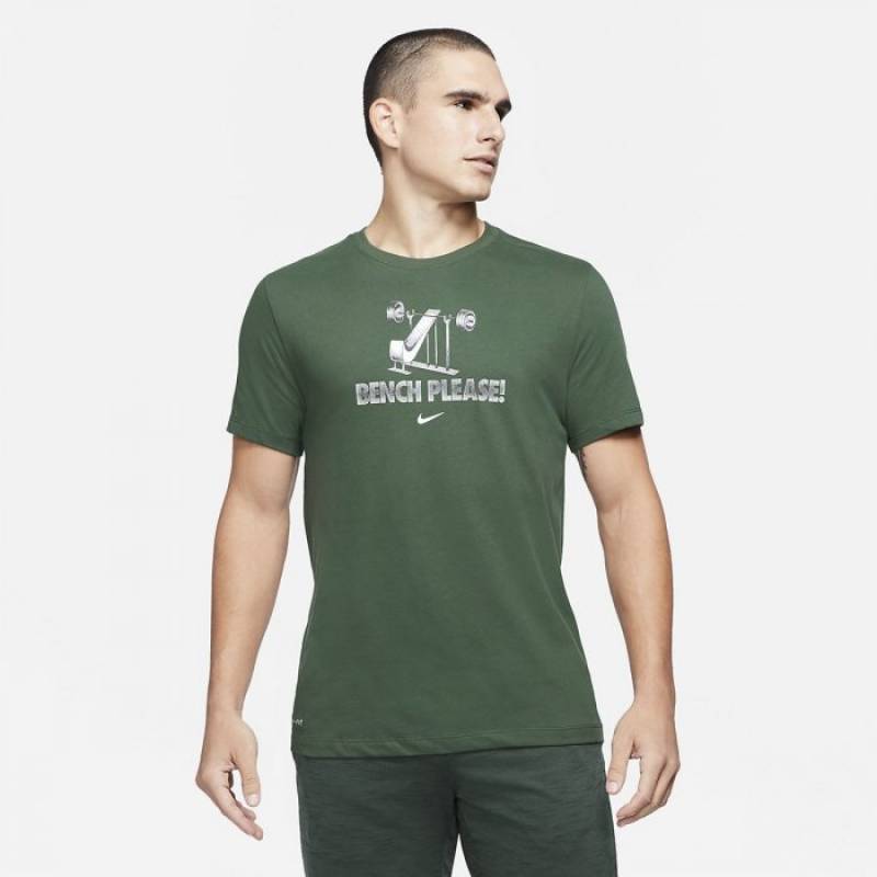 Pánské tričko Nike - Green 