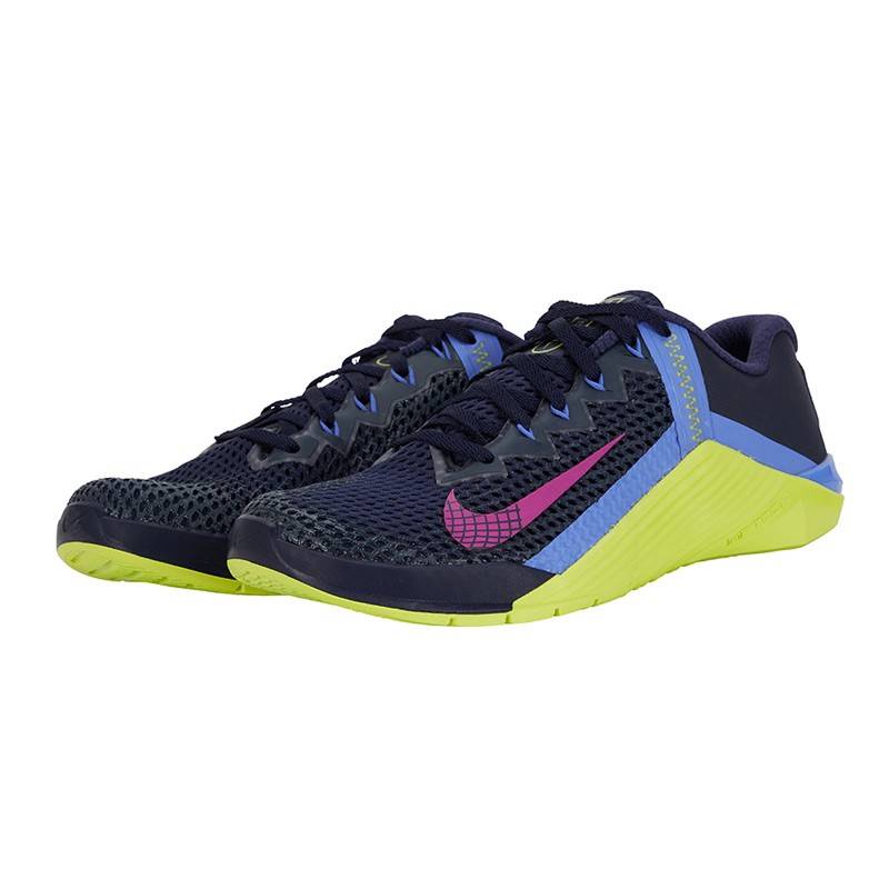 Damenschuhe Nike Metcon 6 - blau/rot