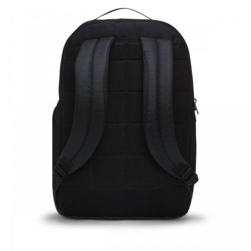 Sporttasche Nike Brasilia - extra gross, schwarz (rotes Logo)