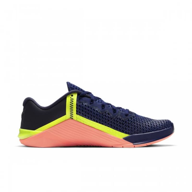 Pánské tréninkové boty Nike Metcon 6 - Deep Royal Blue/MTLC Platinum