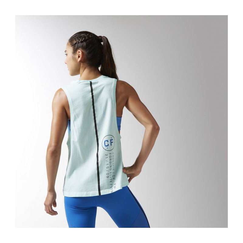 Crossfit top RCF MUSCLE  TANK BK1143