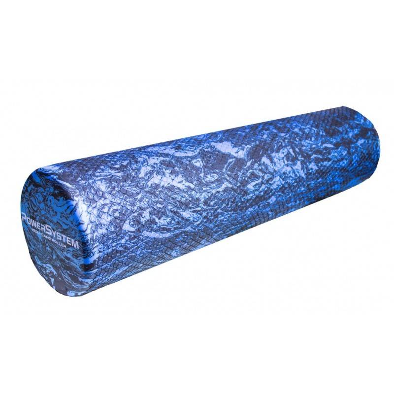 Foam roller HEXA CAMO ROLLER blue