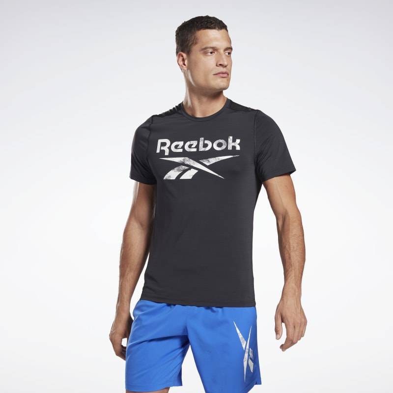 Pánské tričko Workout AC GRAPHIC SS Q1 - GL3172