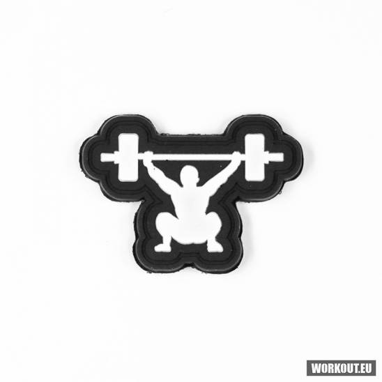 Nášivka se suchým zipem WORKOUT - Snatch 5 x 3 cm