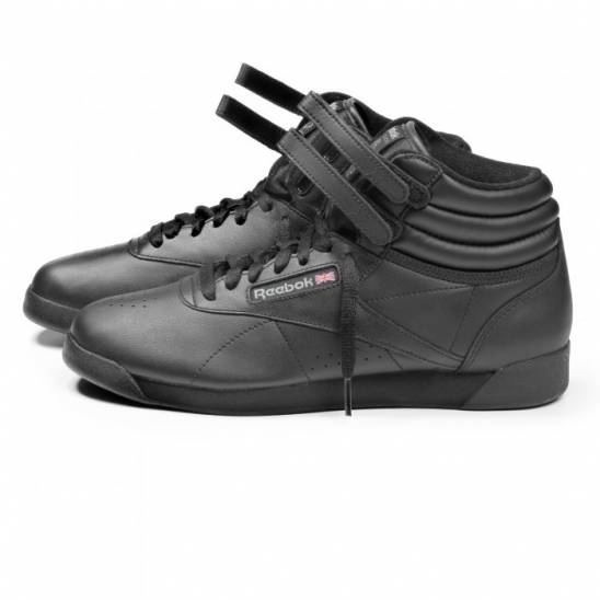 Reebok Freestyle Hi Ladies Trainers Black