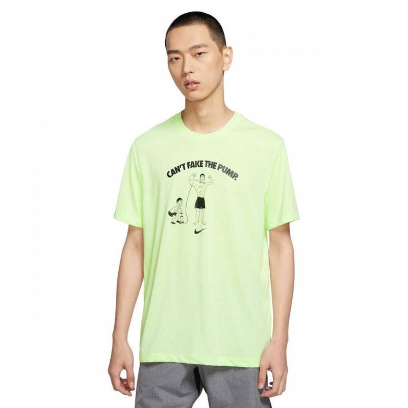 Herren T-Shirt Nike Dri Fit - Cant Fake The Pump 