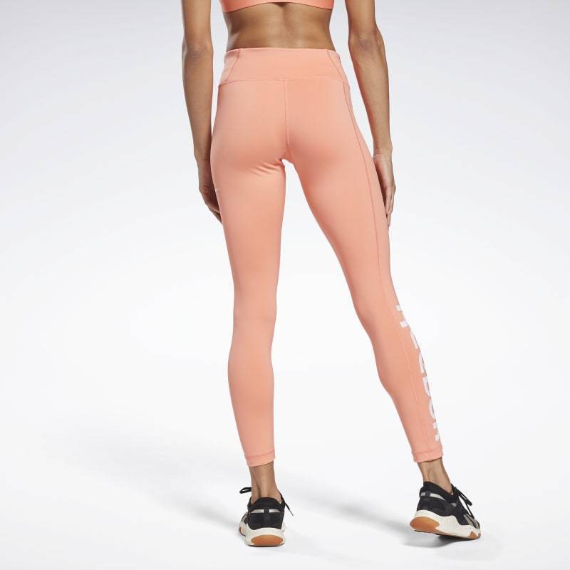 Damen Leggings TE Linear Logo Poly Tight - GN5417