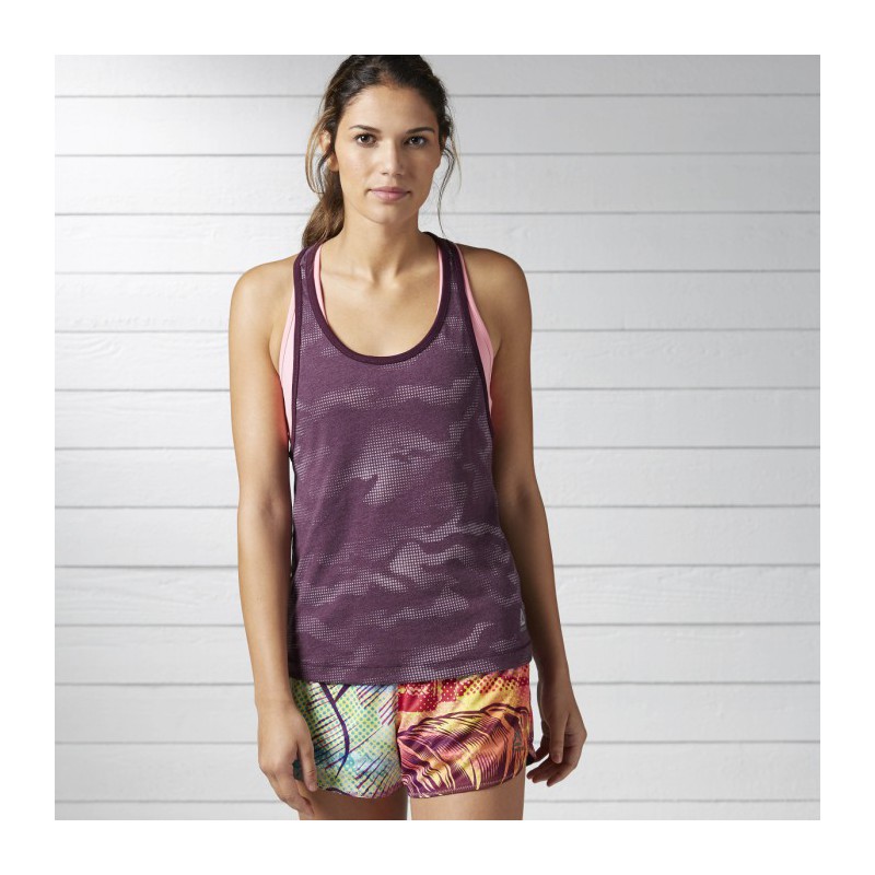 Dámský top BURNOUT TANK BK1910