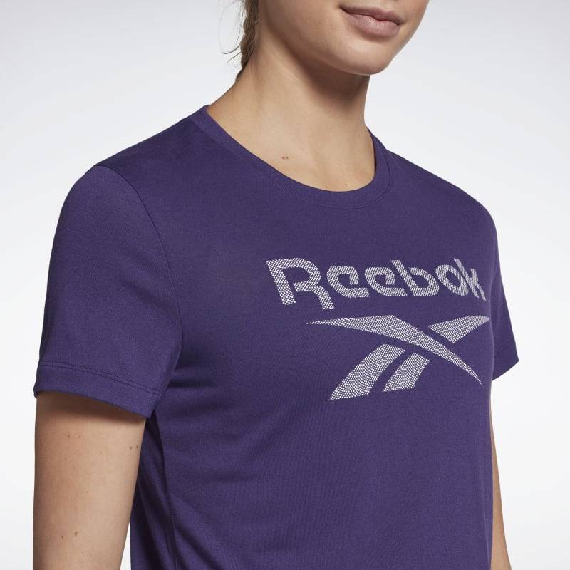 Woman T-Shirt Workout SUP Slim BL Tee - H22533