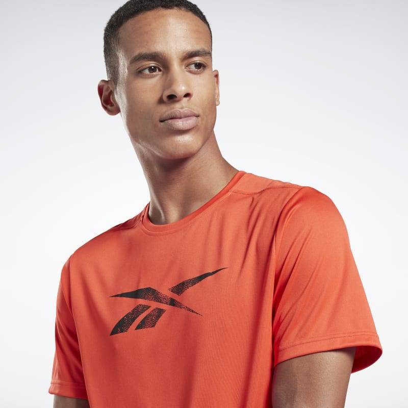 Herren T-Shirt Workout POLY GRAPHIC SS TEE - GJ0896