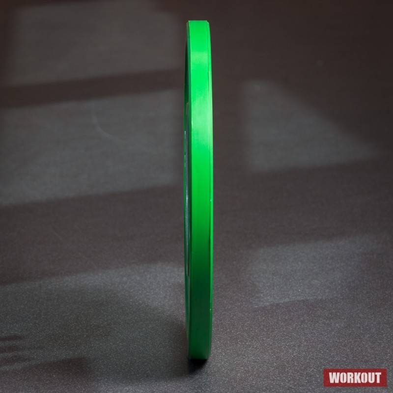 Hantelscheibe Bumper - 10 kg grün