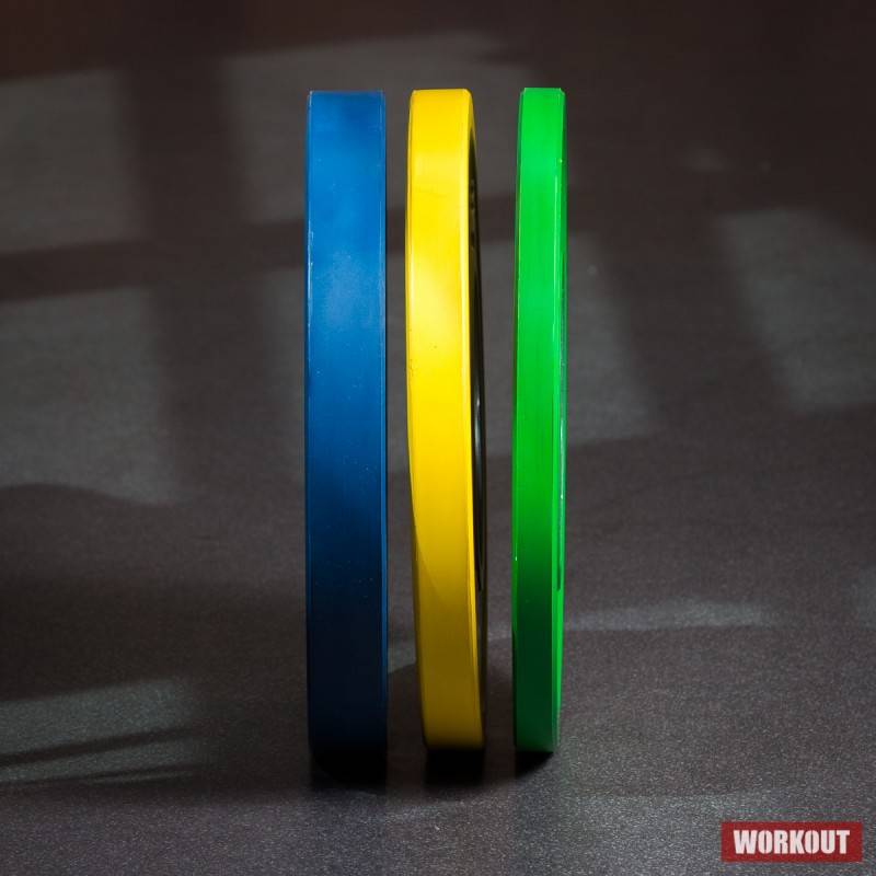 Hantelscheibe Bumper - 10 kg grün