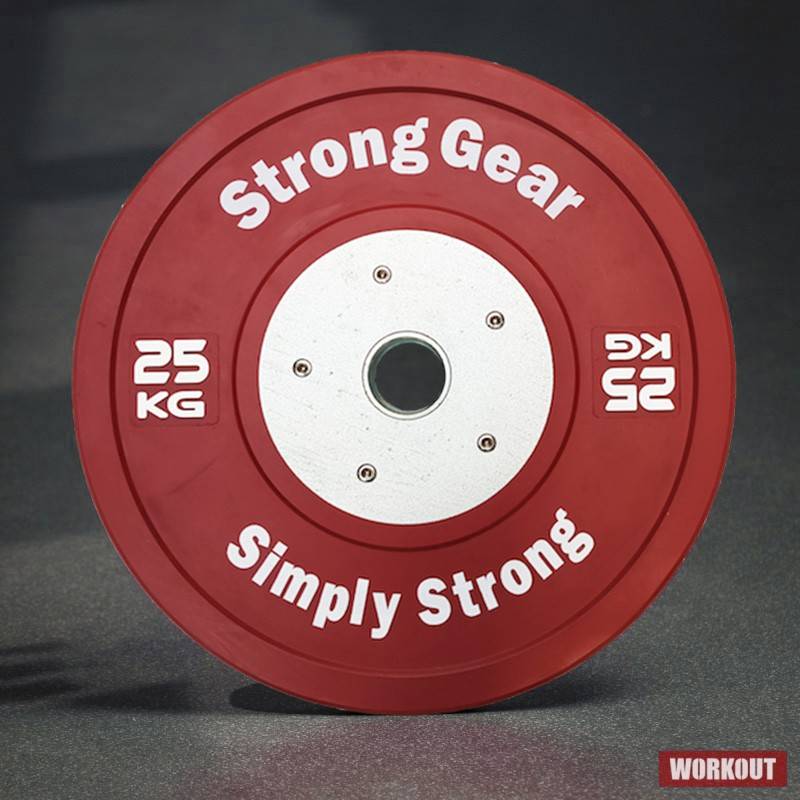 Competition Bumper Plate 25 kg Red