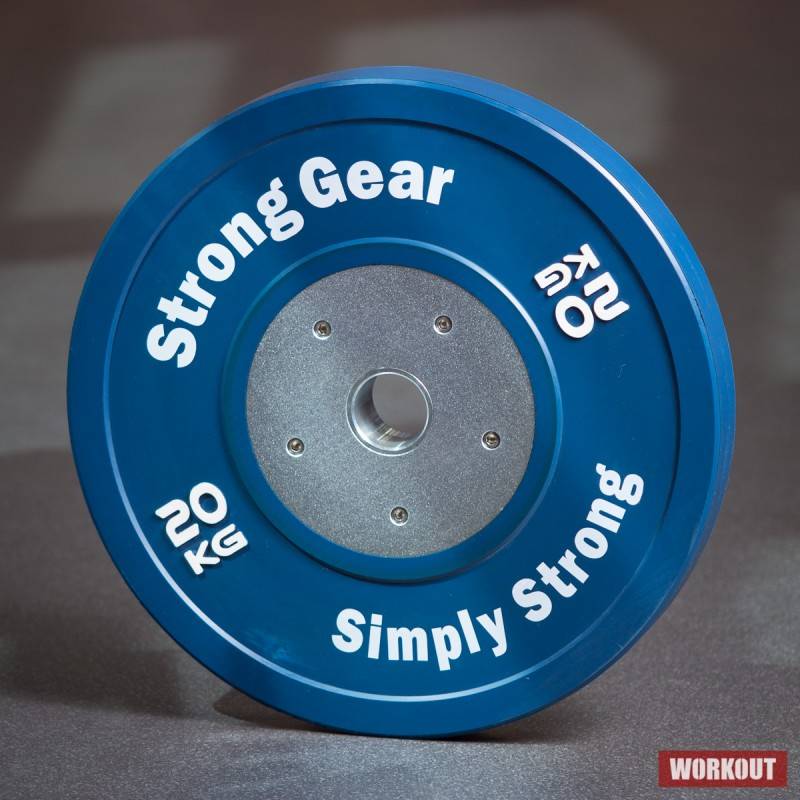 Competition Bumper Plate 20 kg Blue