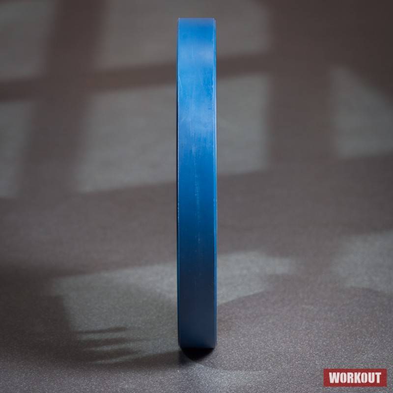 Závodní bumper kotouč - 20 kg modrý