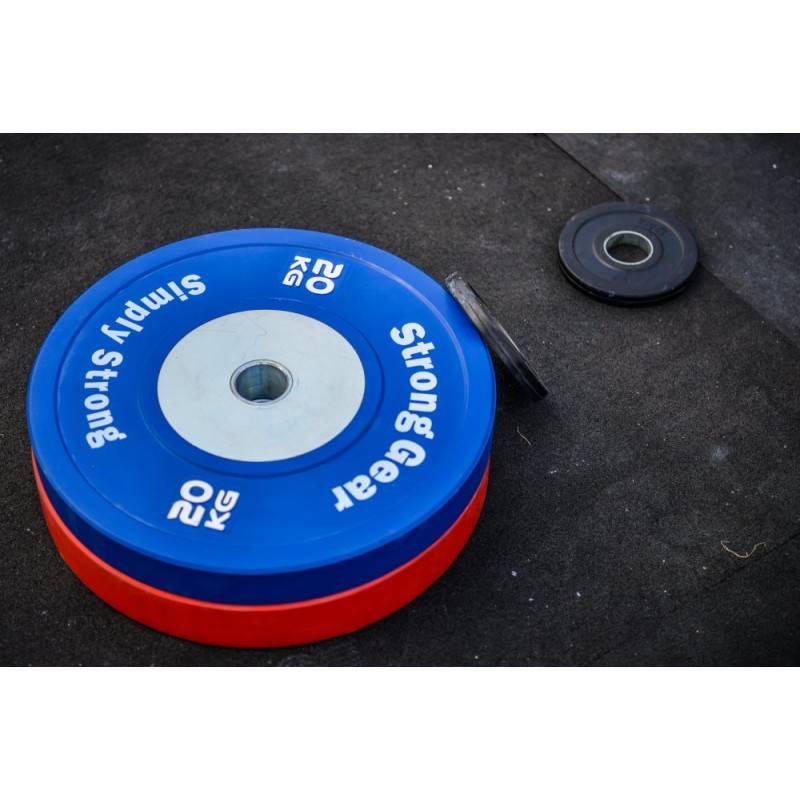 Competition Bumper Plate 20 kg Blue