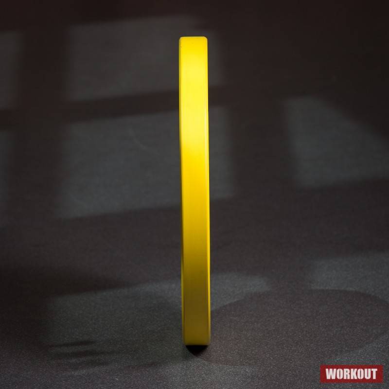 Hantelscheibe Bumper - 15 kg gelb