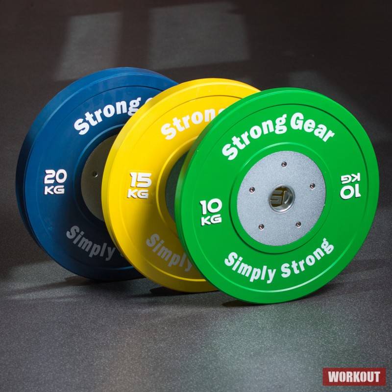 Competition Bumper Plate 15 kg Yellow