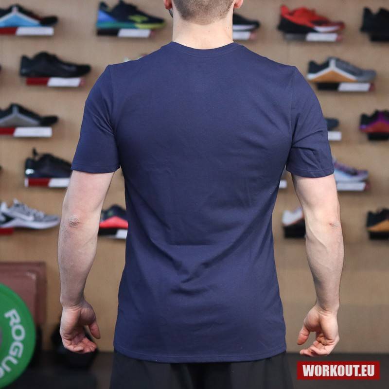 Nike Mens Tee Weightlifting - Blue/White