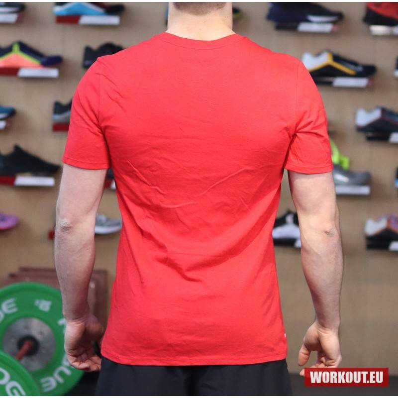 Herren T-Shirt Nike Weightlifting - rot/gold