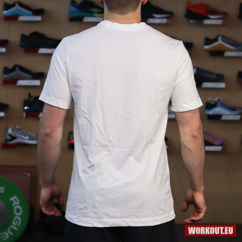 Nike Mens Weightlifting Tee - Gold/White