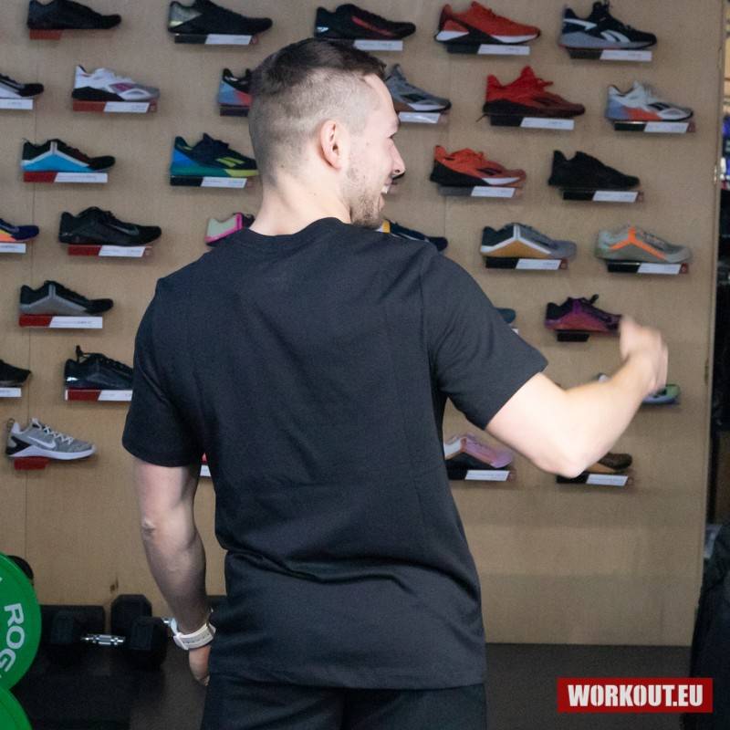 Pánské tričko Nike Dri Fit Gym Rat - Black 