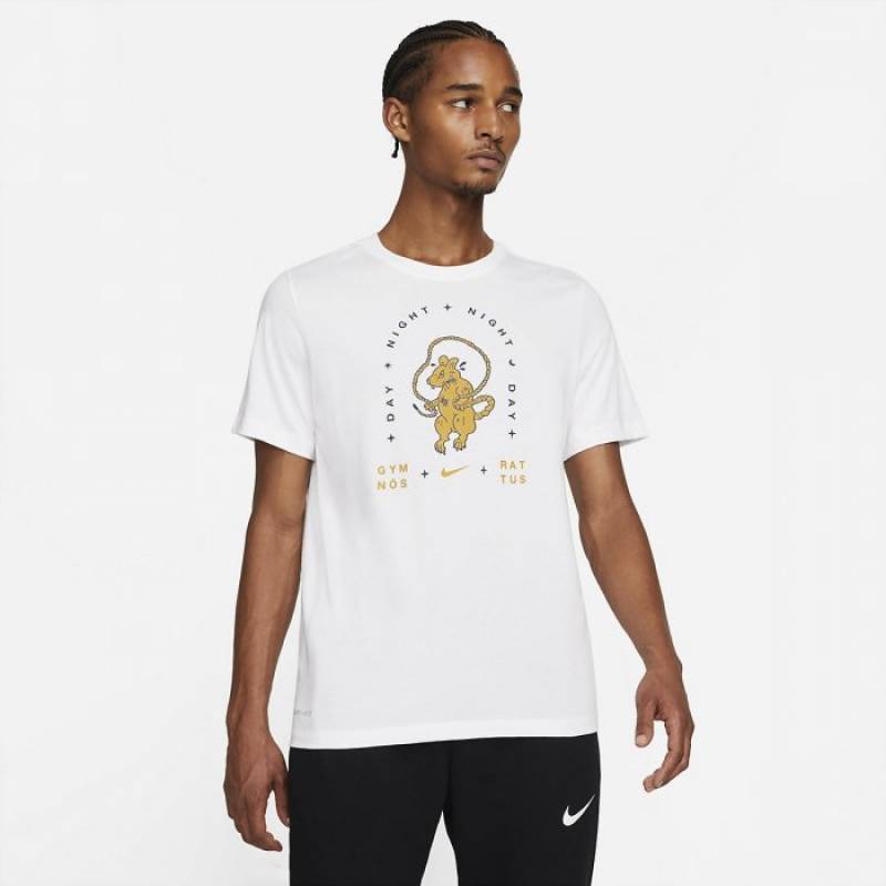 Herren T-Shirt Nike Dri Fit - Gym Rat