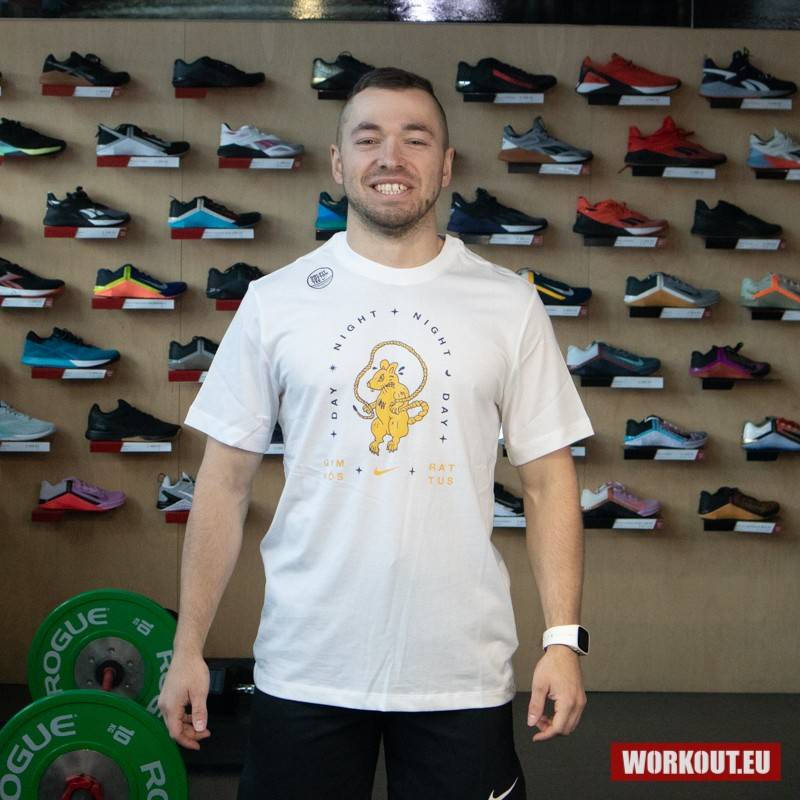 Pánské tričko Nike Dri Fit - Gym Rat