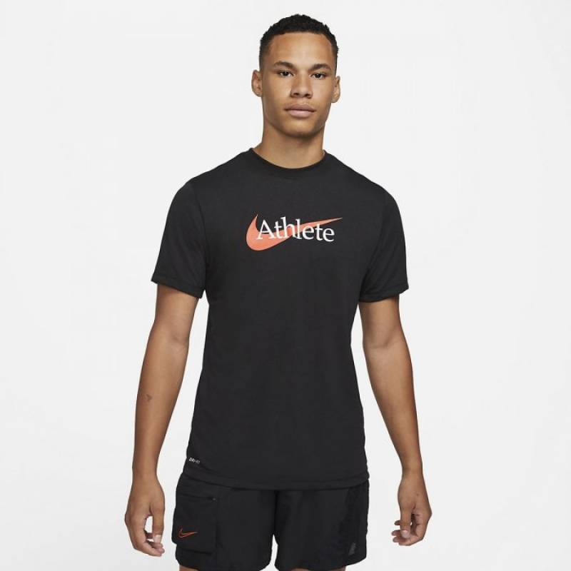 Man T-Shirt Nike Athlete - Black