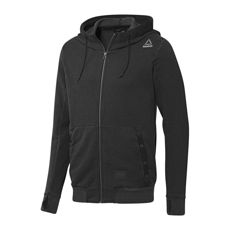 Pánská mikina NOBLE FIGHT FULL-ZIP HOOD BK1997