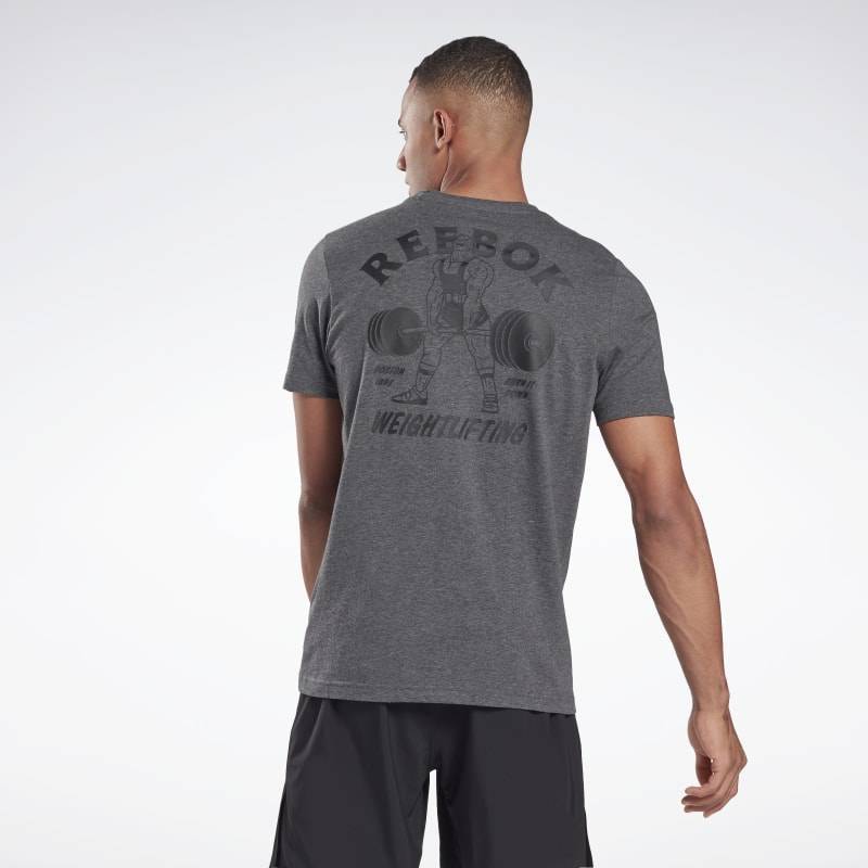 Man T-Shirt Reebok Weightlifting Tee 
