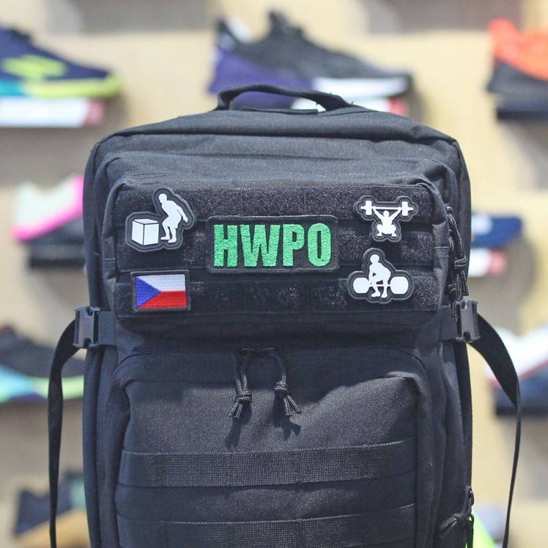 Velcro patch HWPO green