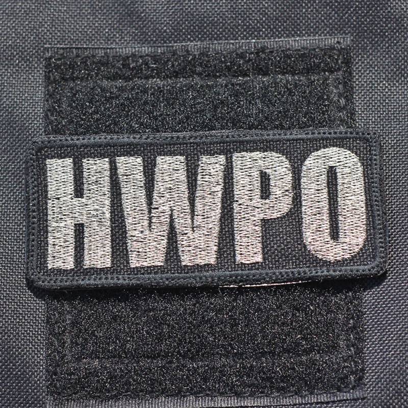 Patch HWPO metalic silver